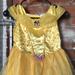 Disney Costumes | 3$50 Disney Princess Belle Costume Dress (Beauty & The Beast) | Color: Gold/Yellow | Size: Small (4-6)
