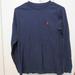 Polo By Ralph Lauren Shirts & Tops | (Price Is Firm!)Polo Ralph Lauren Long Sleeve Tshirt | Color: Blue/Red | Size: Lb