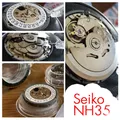 SEIKO-Mouvement Mécanique Japonais NH35 NH36 24 Joyaux avec Date Blanche Mécanisme existent pour