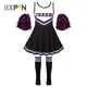 Costumes de pom-pom girl pour enfants uniforme scolaire pour filles pom-pom girl performance de