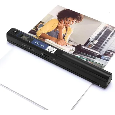 Scanner portable pour le nettoyage des documents A4 prise en charge des formats Jaf et PDF photo