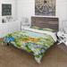 Designart 'Still Life Of Colorful Wildflowers II' Traditional Duvet Cover Set