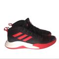 Adidas Shoes | Adidas Own The Game Kids Basketball Shoes Black And Red Size 7 Ownthegame K | Color: Black/Red | Size: 7b