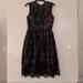 Anthropologie Dresses | Anthropologie Wolven Terrace Garden Sheath Dress 6 | Color: Black | Size: 6