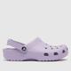 Crocs classic clog sandals in lilac