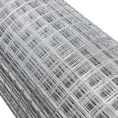 Maschendrahtzaun 1 m x10 m, 1,2 mm Drahtstärke 25x25 mm Maschengröße, Volierendraht 4-Eck aus Stahl Image