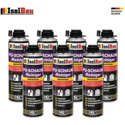Pistolenreiniger Schaumreiniger 7 x 500 ml Bauschaum Pistole pu Reiniger top Image