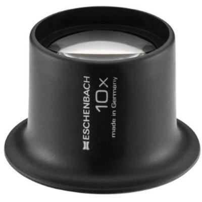 Eschenbach - 1124110 Uhrmacherlupe Vergrößerungsfaktor: 10 x Linsengröße: (ø) 25 mm Anthrazit Image