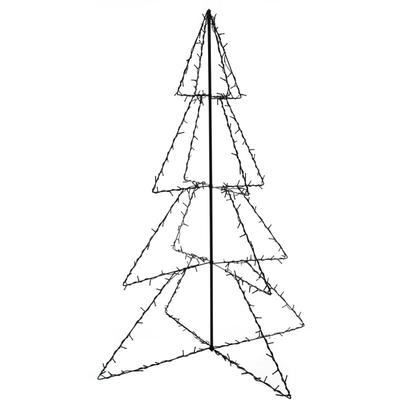 Vidaxl - Weihnachtsbaum in Kegelform 240 LEDs Indoor Outdoor 115x150 cm