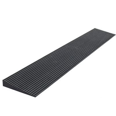 Wiltec Türschwellenrampe 900x150x20 mm für Rollstuhl & Rollator, schwarz, Rollstuhlrampe aus Image