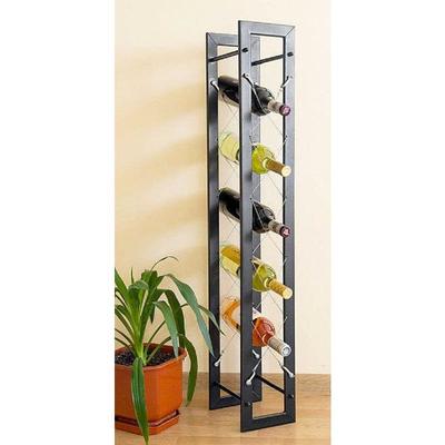Dandibo - Designer Weinregal Pit 100 cm aus Metall Flaschenständer Flaschenhalter Bar Image