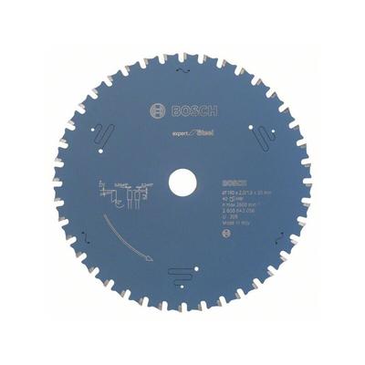 Bosch - Kreissägeblatt Expert for Steel, 190 x 20 x 2,0 mm, 40 Image