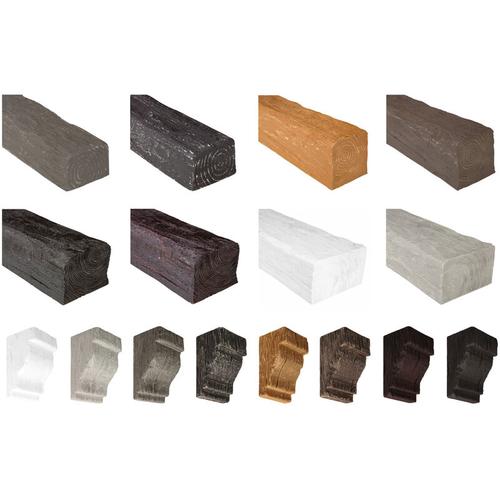 Deckenbalken & Konsolen aus pu in acht Farben, Balken 2m - Wanddeko Zierbalken Decke