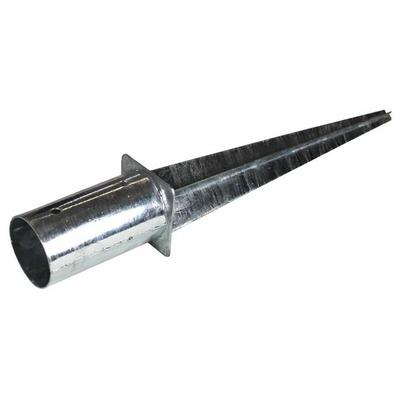 Einschlaghülse Bodenhülse rund ø 80 100 120 mm 60 cm verzinkt Pfostenträger 80 mm Image