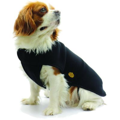 Fleece-Hundemantel - Schwarz - 33 cm - Fashion Dog