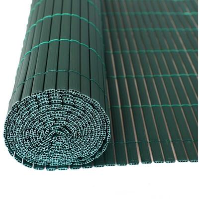 Sichtschutzmatte Sichtschutzzaun Sichtschutz Windschutz pvc Zaun Balkon Garten Grün / 0,90 x 3 m Image
