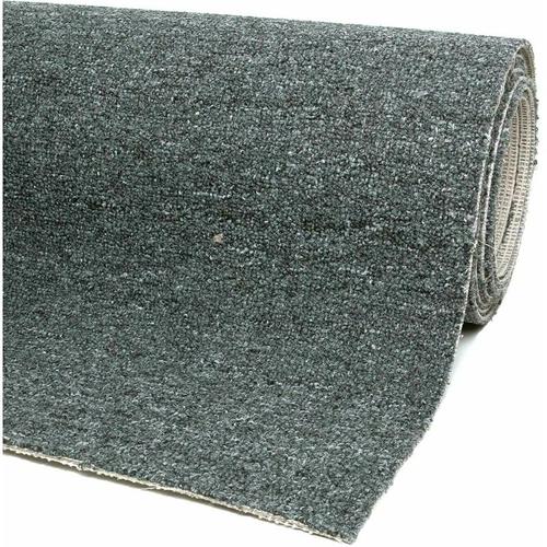 Teppichboden Auslegware Meterware Bodenbelag 200 x 400 cm Anthrazit - Anthrazit