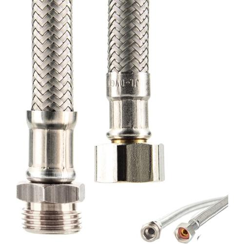 Sanitär Verbindungsschlauch 3/8 üwm x 3/8 ag x 150 mm - ktw-a- dvgw - Tecuro
