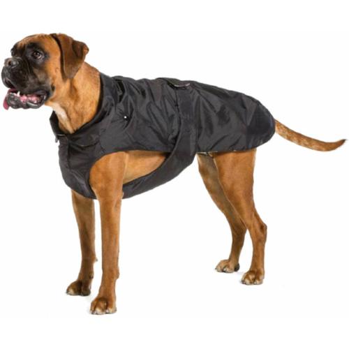 Hundemantel speziell für Boxer - schwarz - 65 cm - Fashion Dog