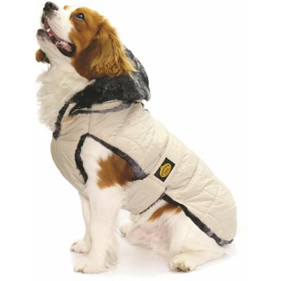 Steppmantel für Hunde - Beige - 39 cm - Fashion Dog