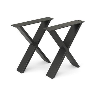 Tischbeine , Schwarz, 40 x 42.1 cm X-Form Vicco Image