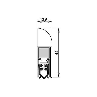 Athmer - Türdichtung Wind-Ex 1-311 1-s.L.1110mm hlt - 1-311-1110