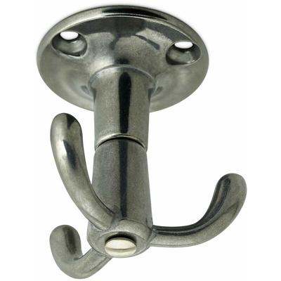 2er Pack - 3-fach Drehhaken tromso Aluminium poliert Image
