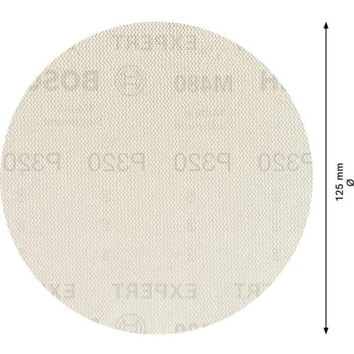 Expert M480 Schleifnetz für Exzenterschleifer, 125 mm, g 320, 50 Stk., für Exzenterschleifer - Bosch