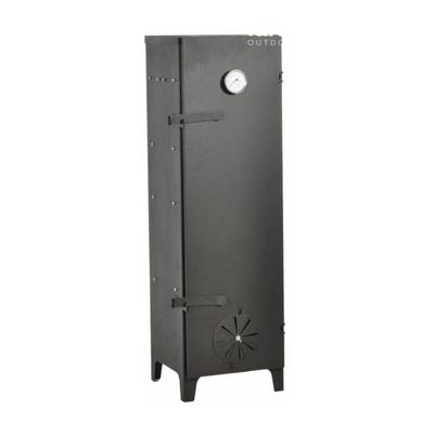Feueranker ® - Grill Räucherofen Profi Ofen Gartengrill Räucher Schwarz Räucherkammer Räucherei Image
