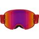 Red Bull SPECT Eyewear Strive Mirrored 006 Motocross Brille, mehrfarbig