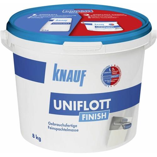 Knauf – Uniflott Finish Spachtelmasse 8 kg Uniflott