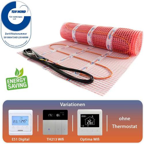 Mi-heat - Warmcoin Heizmatte 160Watt/m² 1,5m² nur Heizmatte