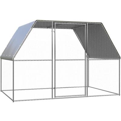 Vidaxl - Outdoor-Hühnerkäfig 3x2x2 m Verzinkter Stahl