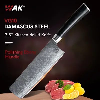 WAK couteau de cuisine Nakiri pr...
