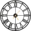 Orologio da Parete Vintage al Quarzo in Metallo 60 cm xxl - Vidaxl