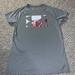 Under Armour Shirts & Tops | Girls Under Armour T-Shirt Size Youth Large | Color: Gray/Pink | Size: Lg