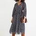 Madewell Dresses | Madewell Tie-Waist Midi Dress In Harvest Vine | Color: Blue/Pink | Size: Xxs