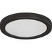 Orren Ellis V7053 1 Light 10" Wide Integrated Led Flush Mount Ceiling Fixture/Wall Acrylic in White | 1 H x 10 W x 10 D in | Wayfair