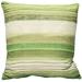 Latitude Run® Sedona Stripes Throw Pillow 17X17 Polyester/Polyfill/Cotton in Green | 17 H x 17 W x 5 D in | Wayfair