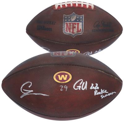 Chase Young Washington Football Team Autographed Game-Used from December 20 2020 vs. Seattle Seahawks with ''GU Rookie Season'' Inscription