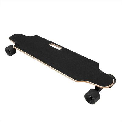 Skateboard électrique avec télécommande Noir EU Prise - Noir