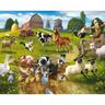 Walltastic - Papier peint enfant animaux de la ferme 305X244 cm