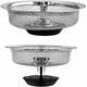 Fei Yu - 2 Pcs Filtre à évier en Acier Inoxydable Cuisine, Tamis d'évier Douche, Grille Evier, Le