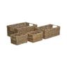 Five Simply Smart - Lot de 4 Paniers Déco 'Seagrass' 32cm Naturel