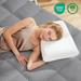 Memory Foam Pillow for Sleeping, Cooling Pillows Hotel Quality Pillow, Cooling Gel for Side Back Stomach Sleepers - White