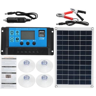 Insma - Solarpanel 100W 420x280x30mm mit 60A Controller