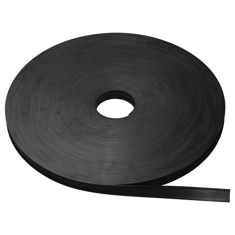 Magnetoplan Magnetleiste Beschrieftungsschild C-Profil Rolle - 25mmx50m (BxL) - Schwarz - Metall Image
