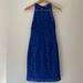 J. Crew Dresses | J Crew Royal Blue Lace Dress | Color: Blue | Size: 00p
