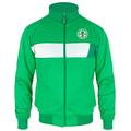 Celtic FC Official Gift Mens 1988 Centenary Retro Track Jacket Green XXL