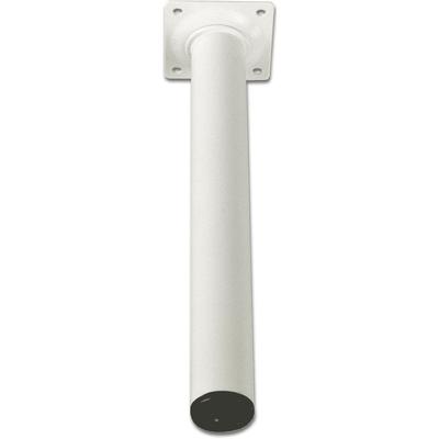 Möbelfüße Tischbeine rund Möbelbeine ø 30 mm Länge 150 mm Stahl weiß Image